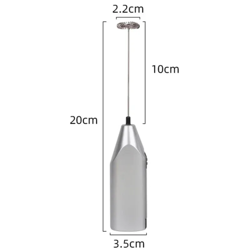Milk Frother Mini Wireless Coffee Whisk Mixer Blender Handle Egg Beater Stirrer Cappuccino Maker Cooking