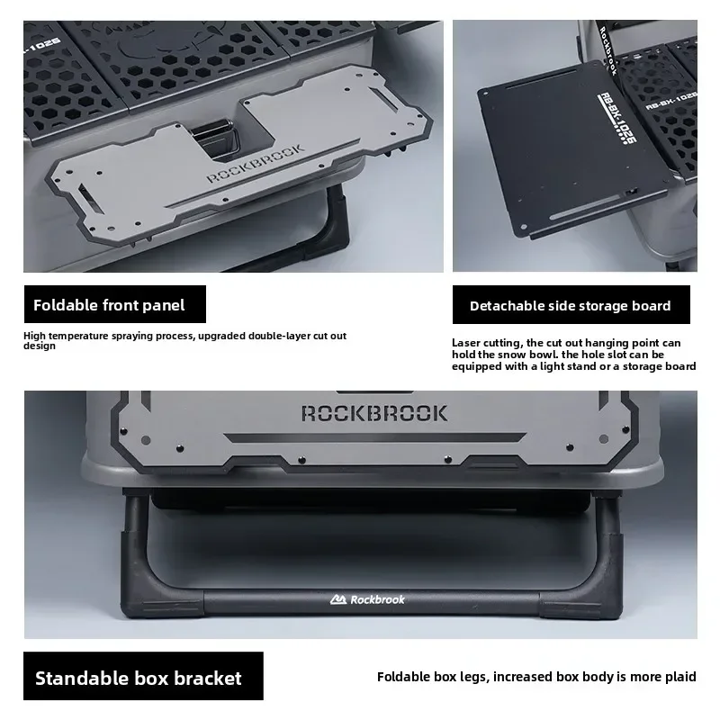 Aluminum-magnesium Alloy Tripod Storage Box 30L 6