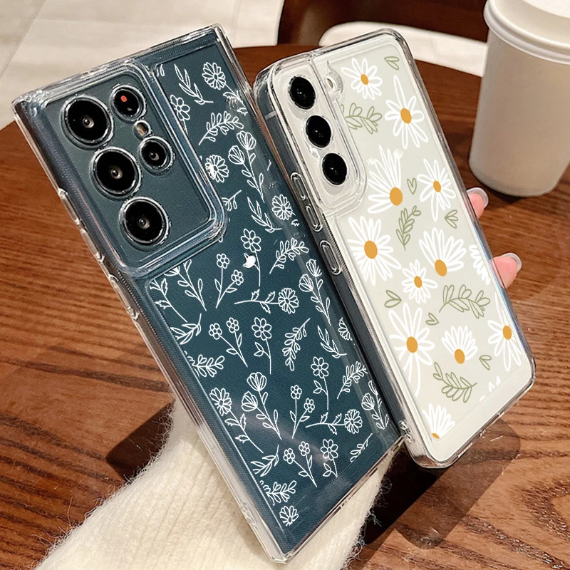 Little Flower Soft Phone Case Cover