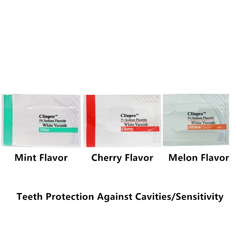 3MClinproVanishDentalFluorideWhiteVarnishCherryMintMelonFlavorDesensitizingGelTeeth