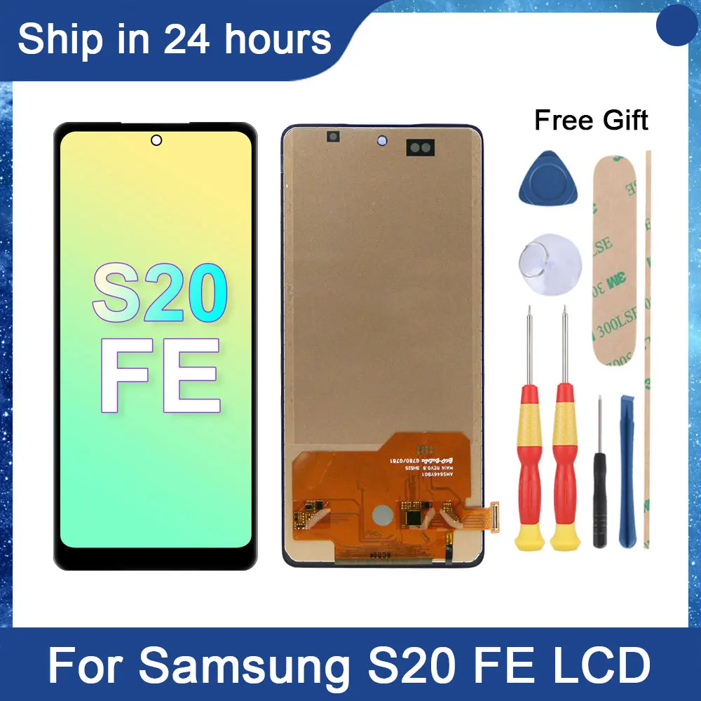 Ainicole Per Samsung Galaxy S20 Fan Edition G780F G781F S20 Fe 4G Touch Screen Ditigizer Per Samsung S20 Fe Display Lcd