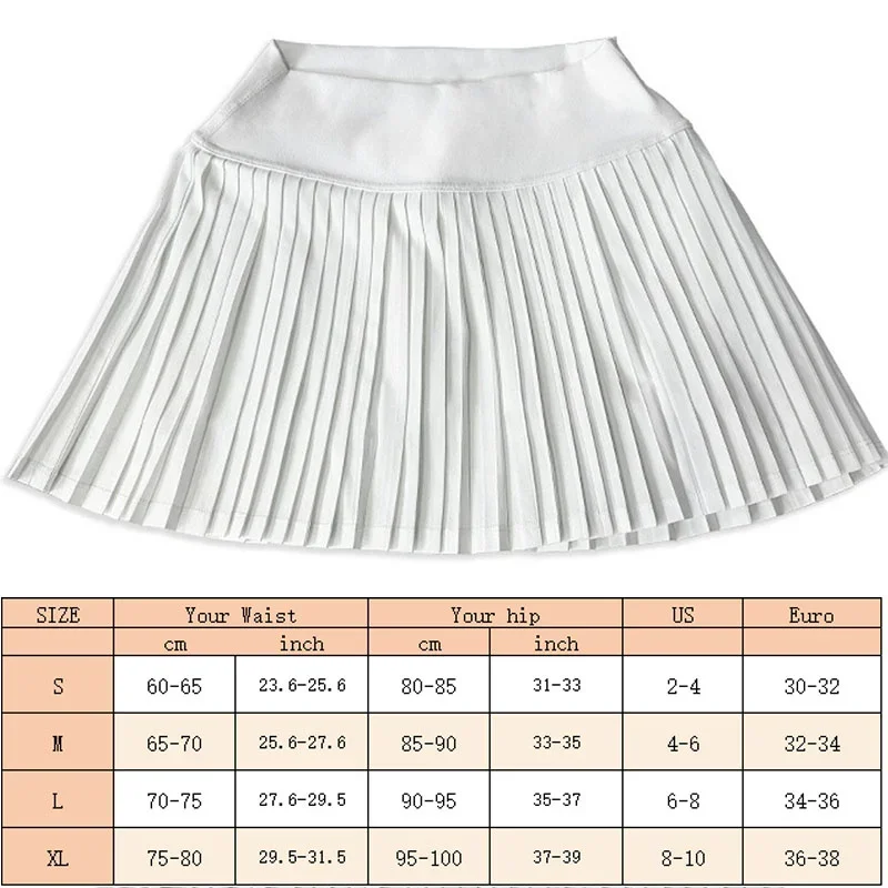 PofyBofy Pleated Tennis Skirt for Women with Pockets Shorts Women's High Waisted Lightweight Athletic Golf Skorts Skirts