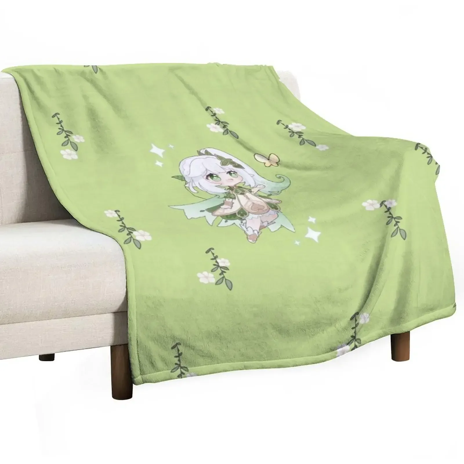 

Nahida. Genshin Impact Throw Blanket Tourist Summer Beddings Decorative Sofa Sleeping Bag Blankets