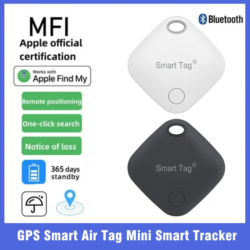 Gps Smart Air Tag Mini Smart Tracker Bluetooth Smart Tag Child Finder Pet Car Lost Tracker Per Sistema Apple Ios Trova La Mia App