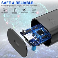 25W USB C Fast Wall Charger with USB C to Type C Fast Charging Cable For IPhone 15 16 Samsu Galax S25 24 S23 S22 S21 S20 Note 10 - Image 4