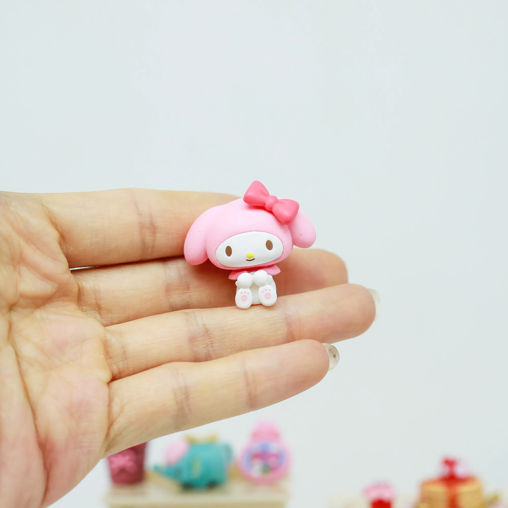 Re-ment Sanrio My Melody Erdbeere Zimmer Möbel Blind Box Spielzeug Desktop Ornament Anime Peripherie Geschenke – Detail 10