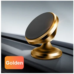 Magnetic Universal Car Phone Holder - Secure Mount (Yellow)