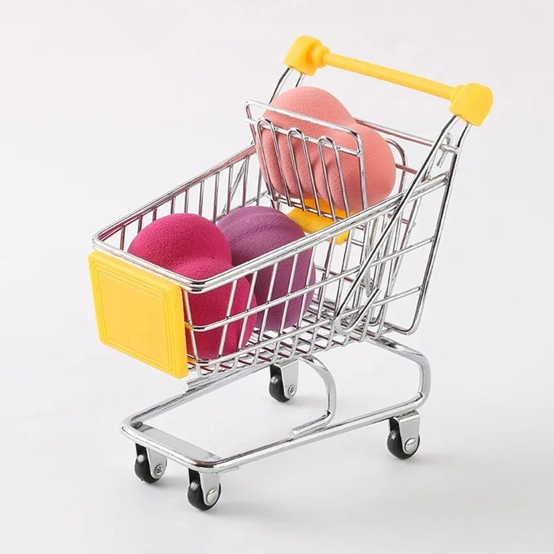 1 Pcs New Small Size Mini Kinderen Handkar Simulatie Kleine Supermarkt Winkel Wagentje Funny Winkelwagen Kid Toy 3