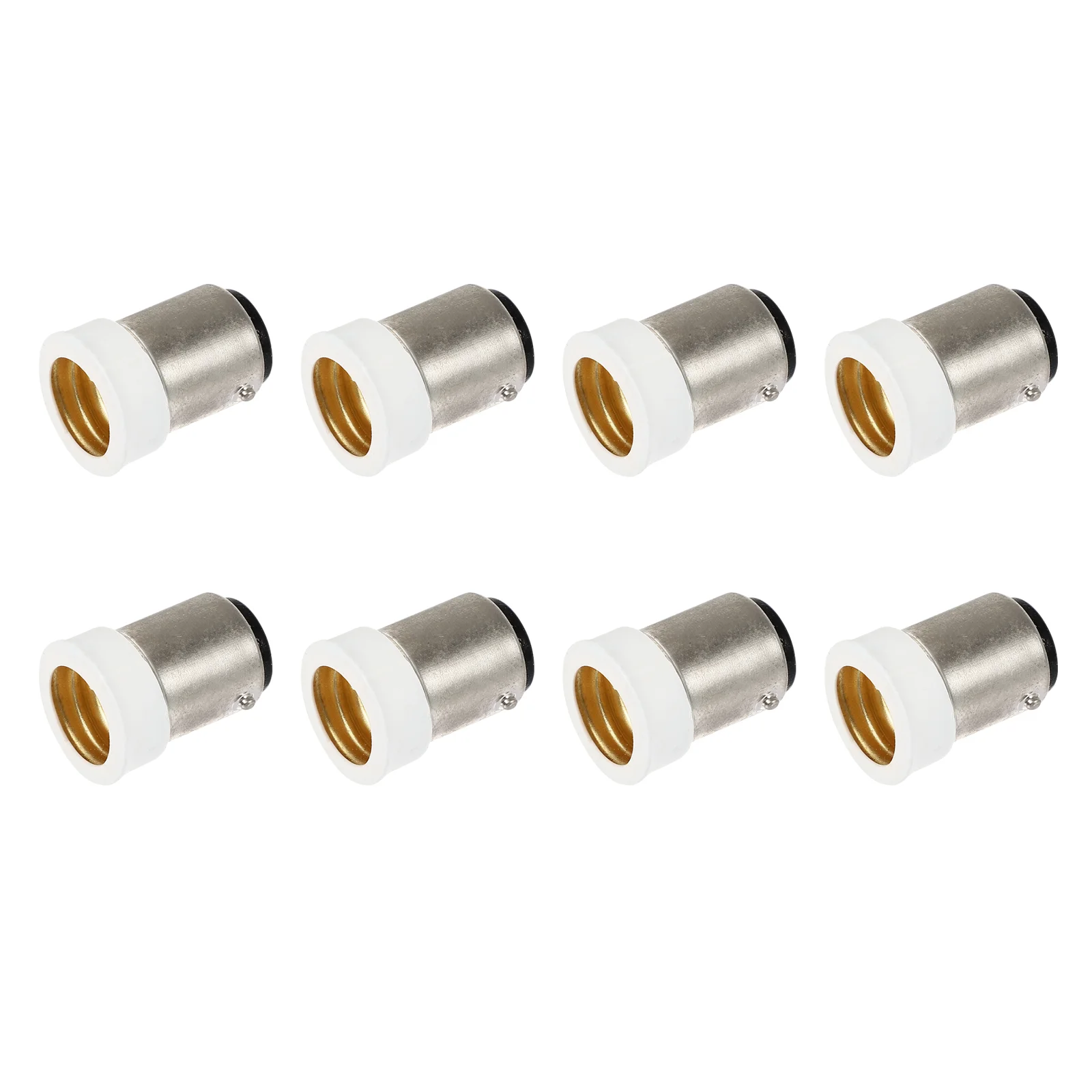 

8 Pcs Screw Lamp Holder LED Bulb Adapter B15 to E14 Base Converter Light Socket Retro Lamps Indoor