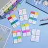 80 Sheets Index Sticky Notes Memo Pad Bookmarks N Times Strong Stickiness Label School Office Students Stationery Book Reading 1