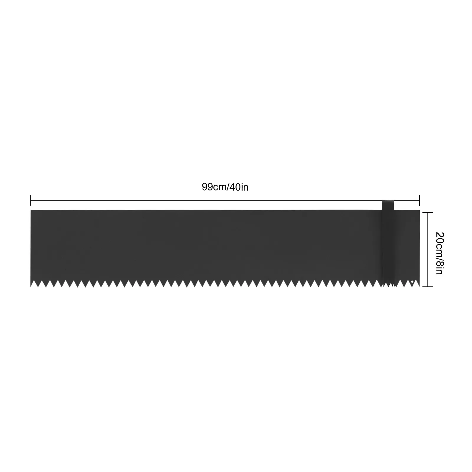 Landscape Edging, Garden Protection, 6 Pieces, 19.5 Feet, Corrosion Resistant, with Nano Coating, Suitable for Garden Borders