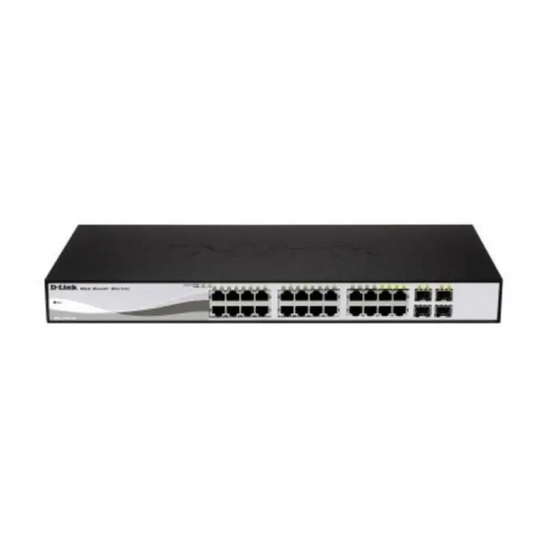 Switch D-Link DGS-1210-24P 24 p 10 / 100 1000 Мбит/с 4 x SFP | Компьютеры и офис