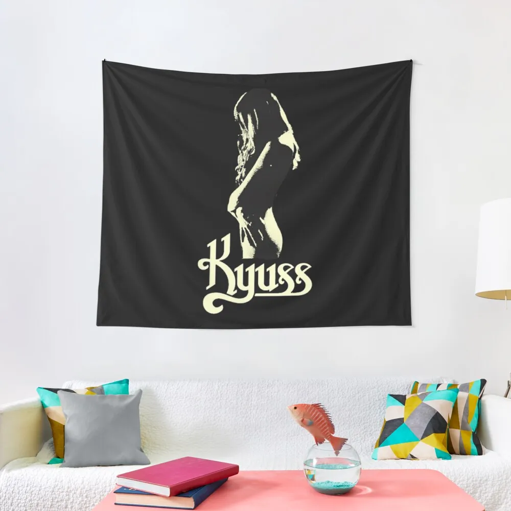 

Vintage kyuss shirt Tapestry Outdoor Decoration Luxury Living Room Decoration Cute Decor Room Decorating Aesthetic