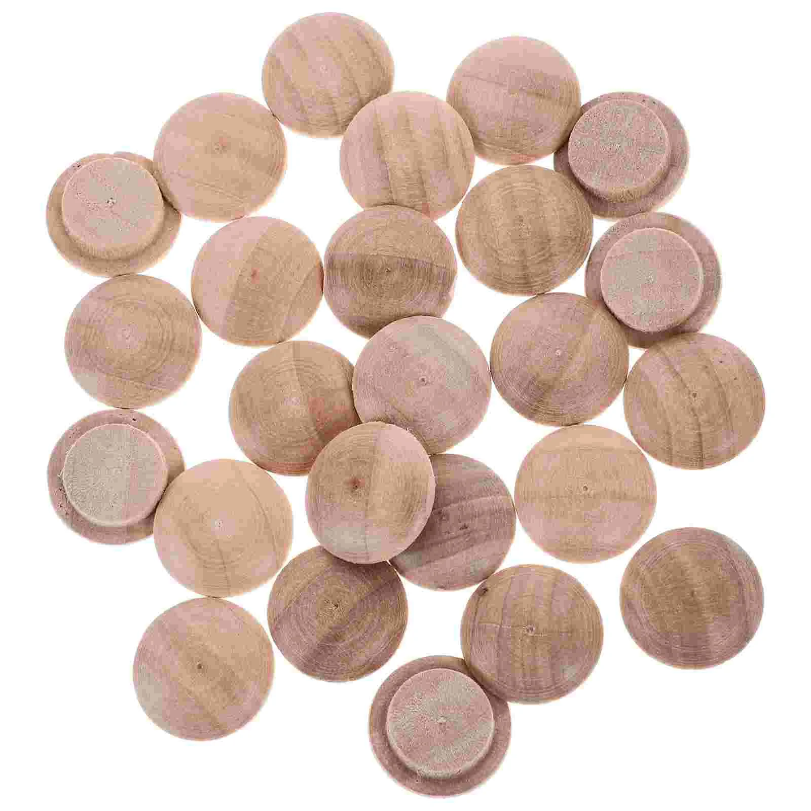 Pack of Mushroom Plugs Screw Hole Cover Button Plug Stair Plug Wood Hole Plugs Furniture Plug 20*15mm