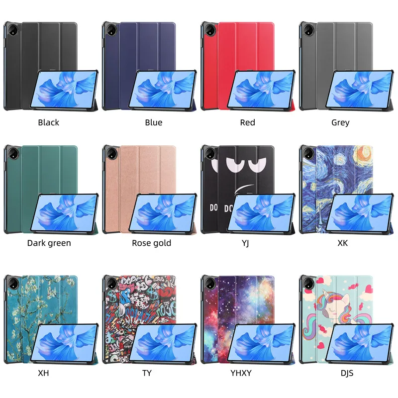 Tablet Fonda per Huawei Matepad Pro 11 Cover 2022 Custodia in pelle Tri Fold per Coque Huawei Matepad Pro 11 2022 Custodia da 11.0 pollici_voghion.com