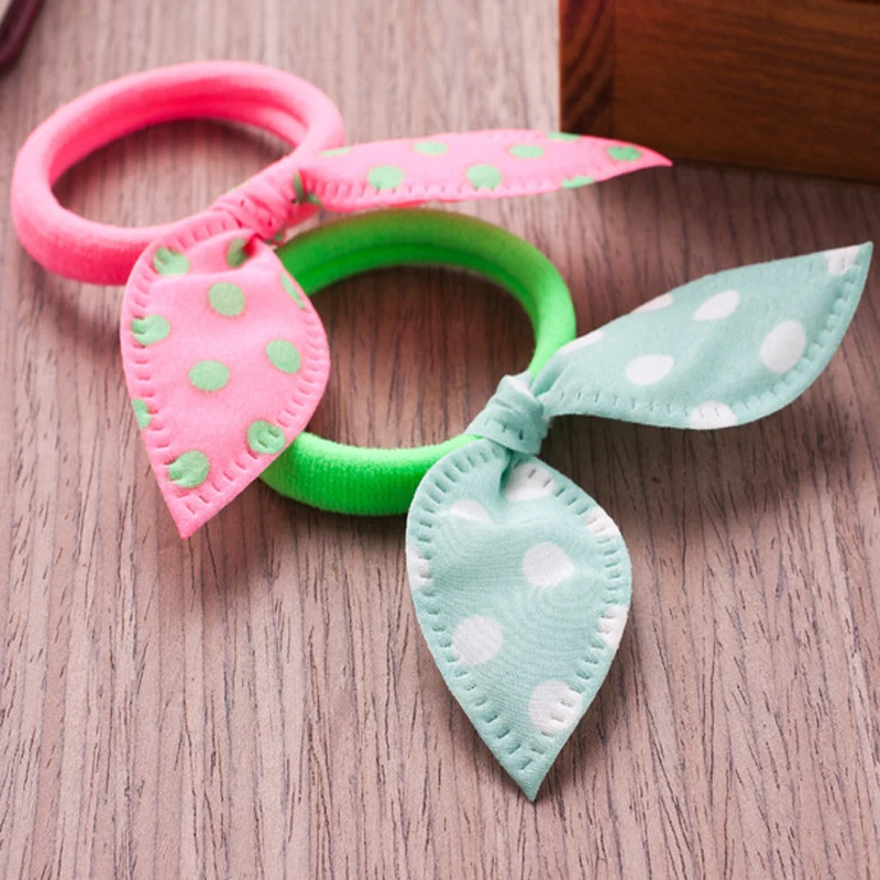 ergo baby accessories 10Pcs Girls Hair Accessories Ribbon Dot Gum Headband Hair Ornaments Elastic Ring Hair Bands Rubber Rope Scrunchy Braiding Tools crochet baby accessories