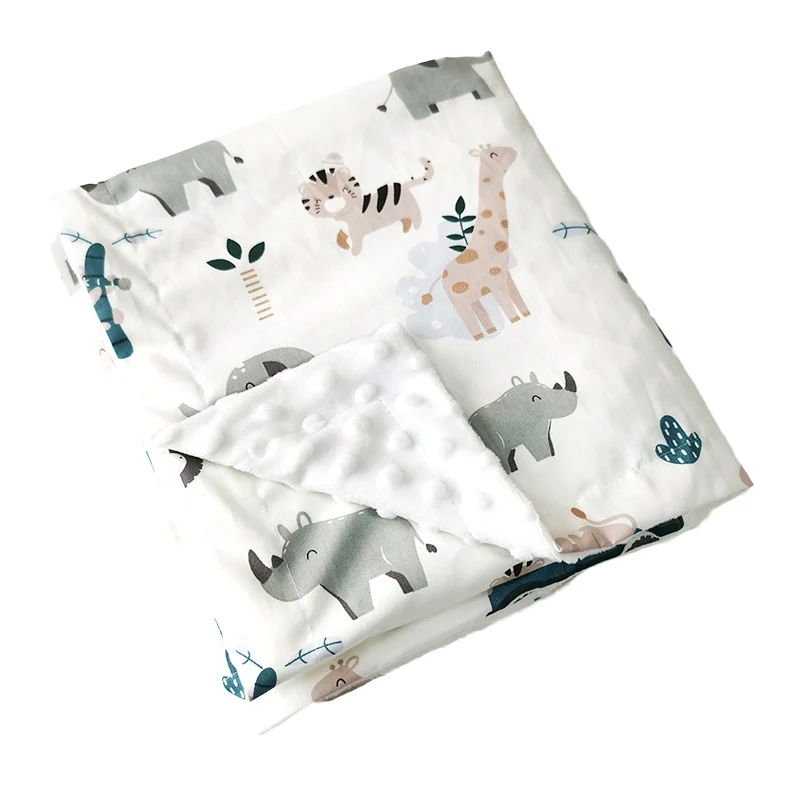 Baby sleeping blanket  2 layers 3D Children's Doudou Quilt Kindergarten Baby Blanket Bedding 6