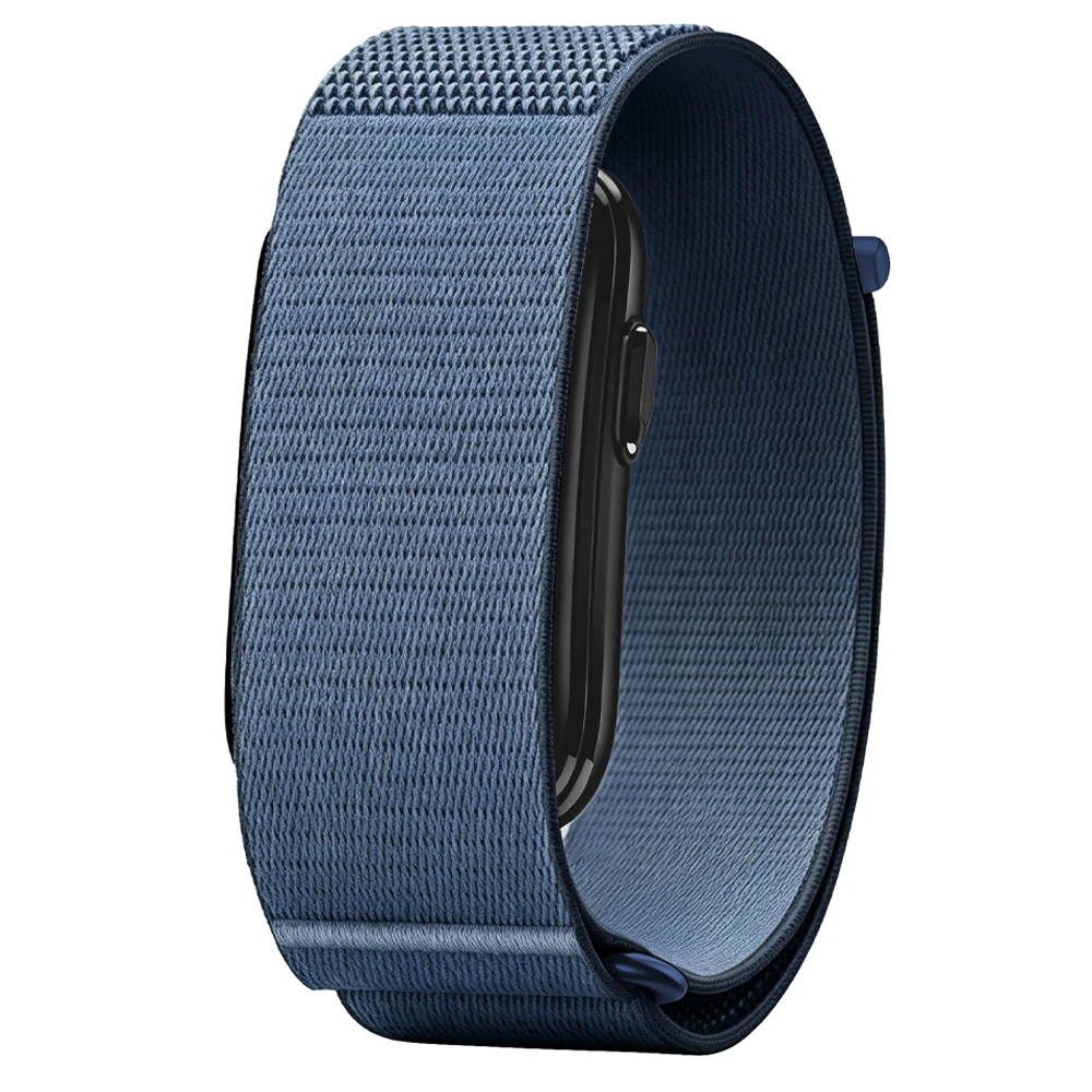 Sport Nylon Braided Velcro Loop Watch Strap Bracelet