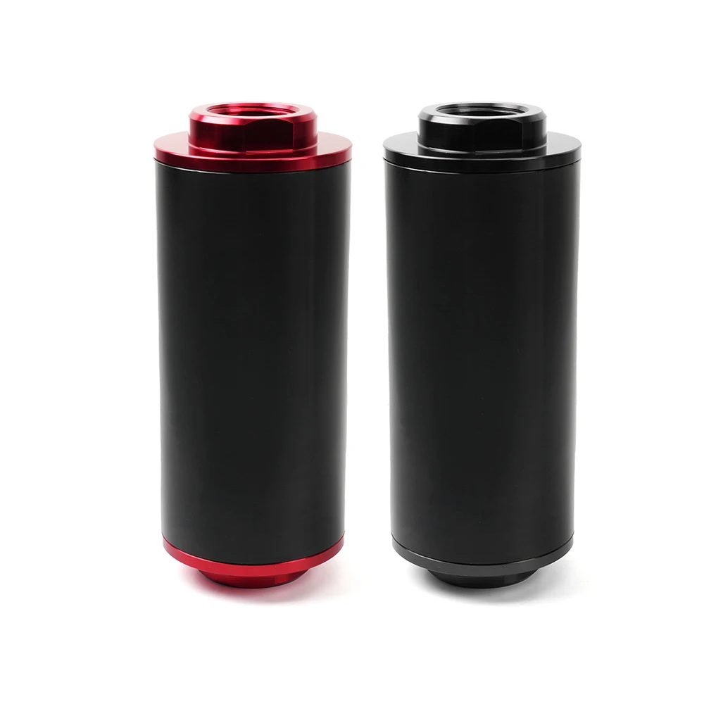 Racing Inline Fuel Filter Aluminum 44MM 60 Micron/ 50MM 100 Micron