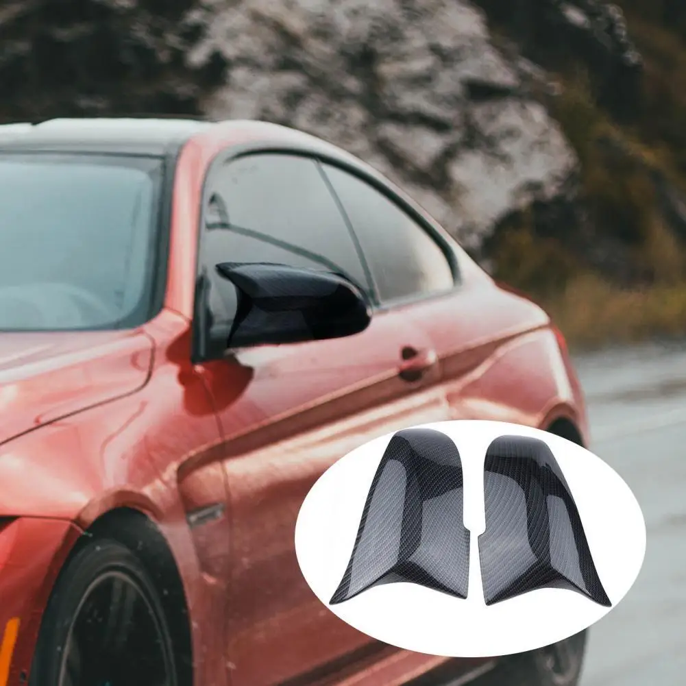 

Крышка для зеркала заднего вида компактная Крышка для зеркала заднего вида термостойкая Изысканная наклейка на зеркало заднего вида против царапин Левая Правая сторона