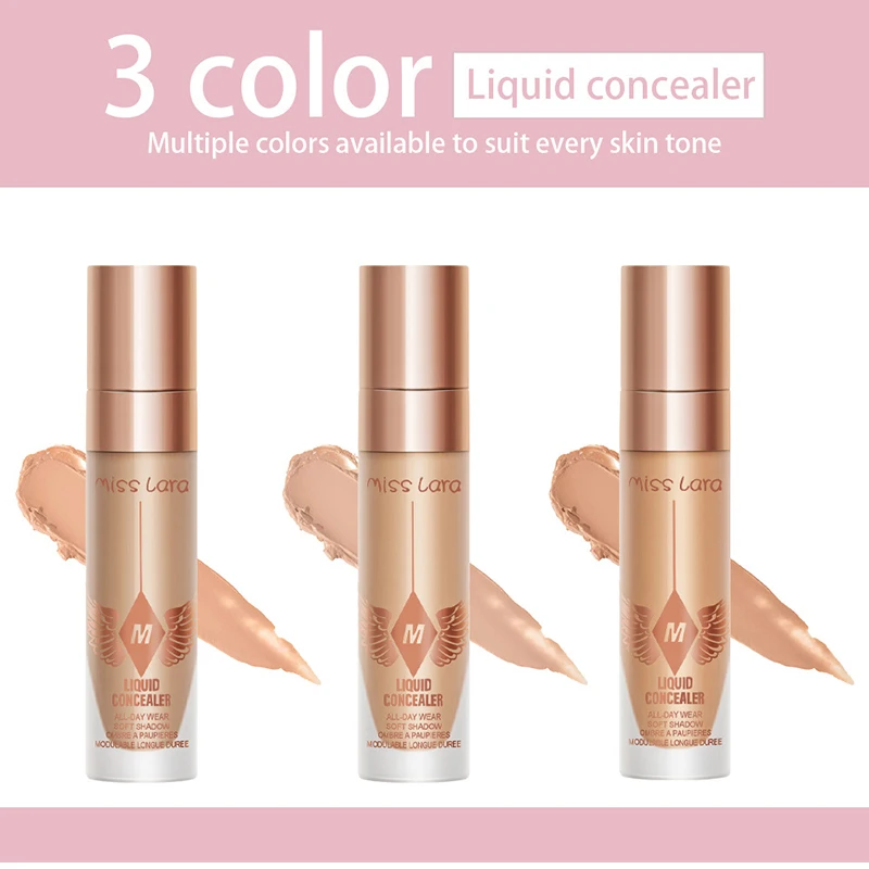 Silky Soft Moisturizing Concealer Full Coverage Waterproof Lasting Dark Circles Corrector Foundation Cream Base Makeup Cosmetics