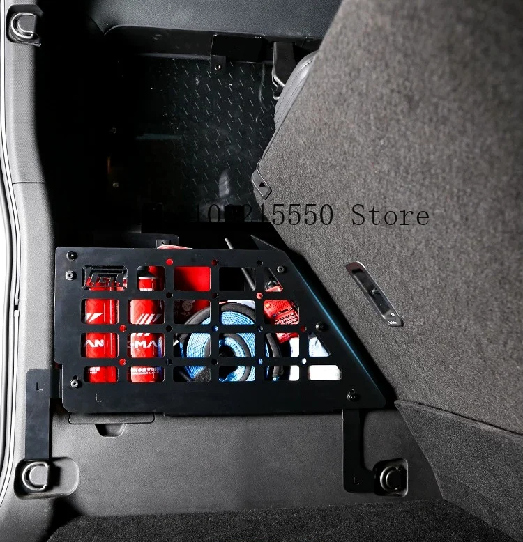 BAIC 베이징 212 T01 2024 2025 알루미늄 합금 자동차 트렁크 사이드 윈도우 수납 랙 패널 수납 선반