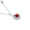 1CT D Color Moissanite Sun Mom Necklace Hot Selling S925 Sterling Silver Necklace Fine Jewelry For Party Wedding Mother's Day 2