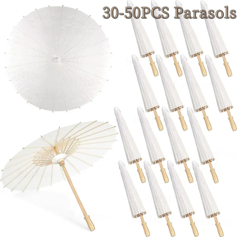 Papieren Paraplu, Wit Papier Decoratieve Paraplu, Parasol Bruiloft Bruids Partij Decor Foto Prop DIY Hand Schilderen, DIY Schilderij Decor voor Bruiloft Papieren Paraplu, Wit Papier Decoratieve Paraplu, Parasol Bruiloft Bruids Partij Decor Foto Prop DIY Hand Schilderen, DIY Schilderij Decor voor Bruiloft