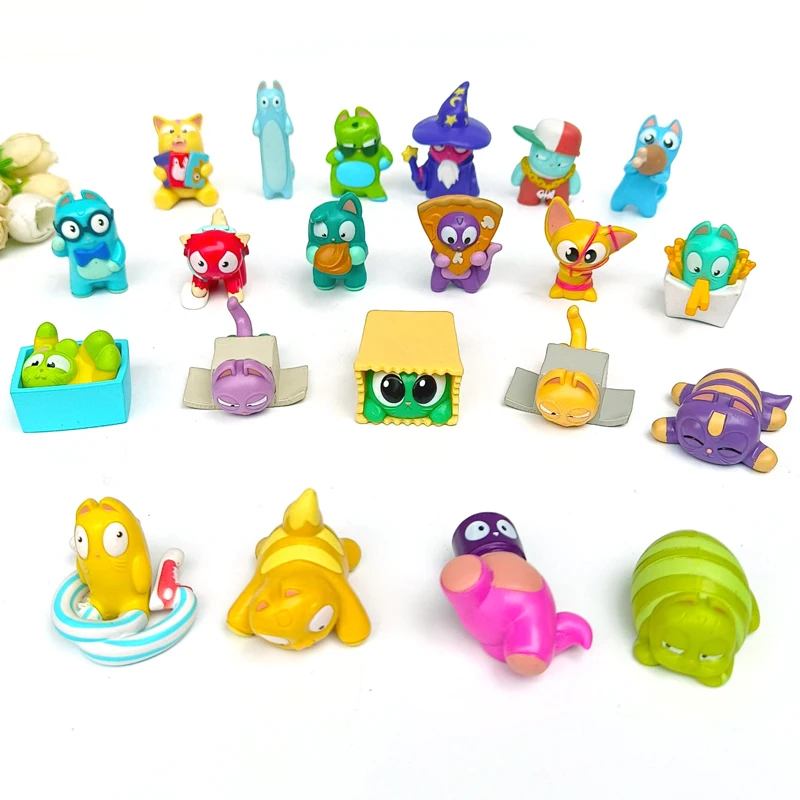 

Japanese cartoon anime Mystery Bag Lost Kitty Figure Kitten Cat Figurine Rare Glitter Collect Model Supurise Gift Toy