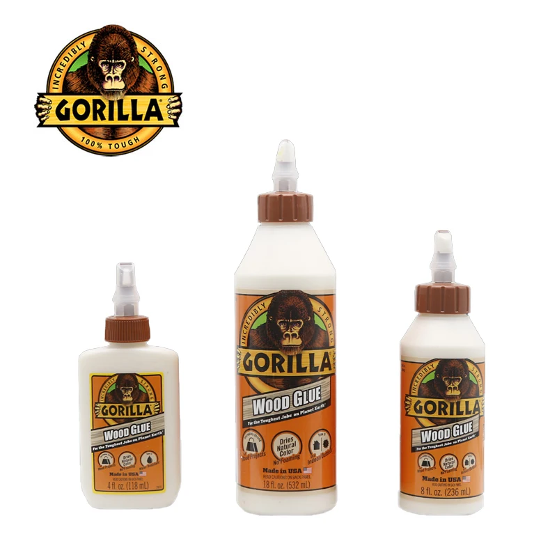 GorillaWoodworkingGlueQuickDryingSuperStrengthBondingSuper