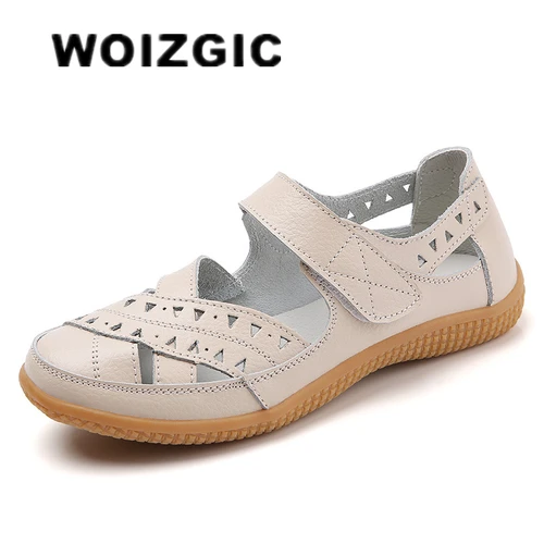 WOIZGIC 플랫폼 샌들과 정품 가죽 신발: 스타일과 편안함의 완벽한 조화 추천