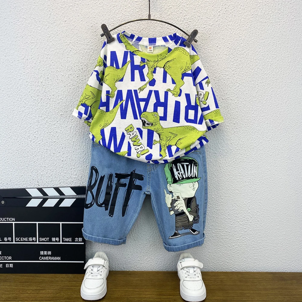 

Футболка и шорты для мальчиков, на возраст 2-10 лет