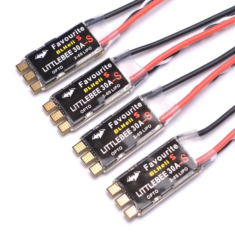 

Favourite FVT LittleBee 30A-S 30A-S ESC blheli _ S OPTO 2-6S поддерживает Mulitshot Oneshot42 OneShot125