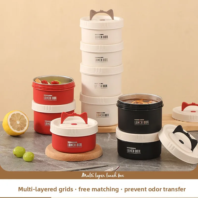 Stainless Steel Insulated Lunch Box for Work and School