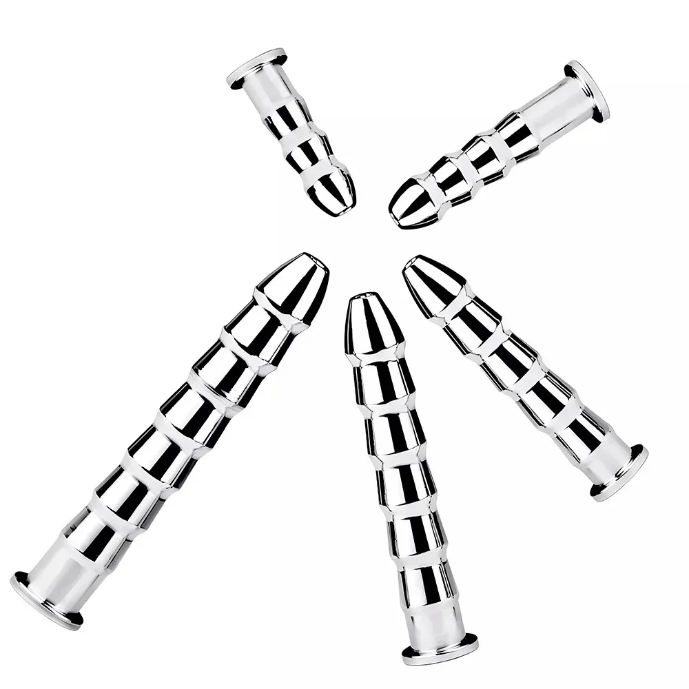 Stainless Steel Hollow Penis Urethral Plug Ejaculation Delay Sex Toys Male Chastity Urethra Stimulate Dilator Adult Game