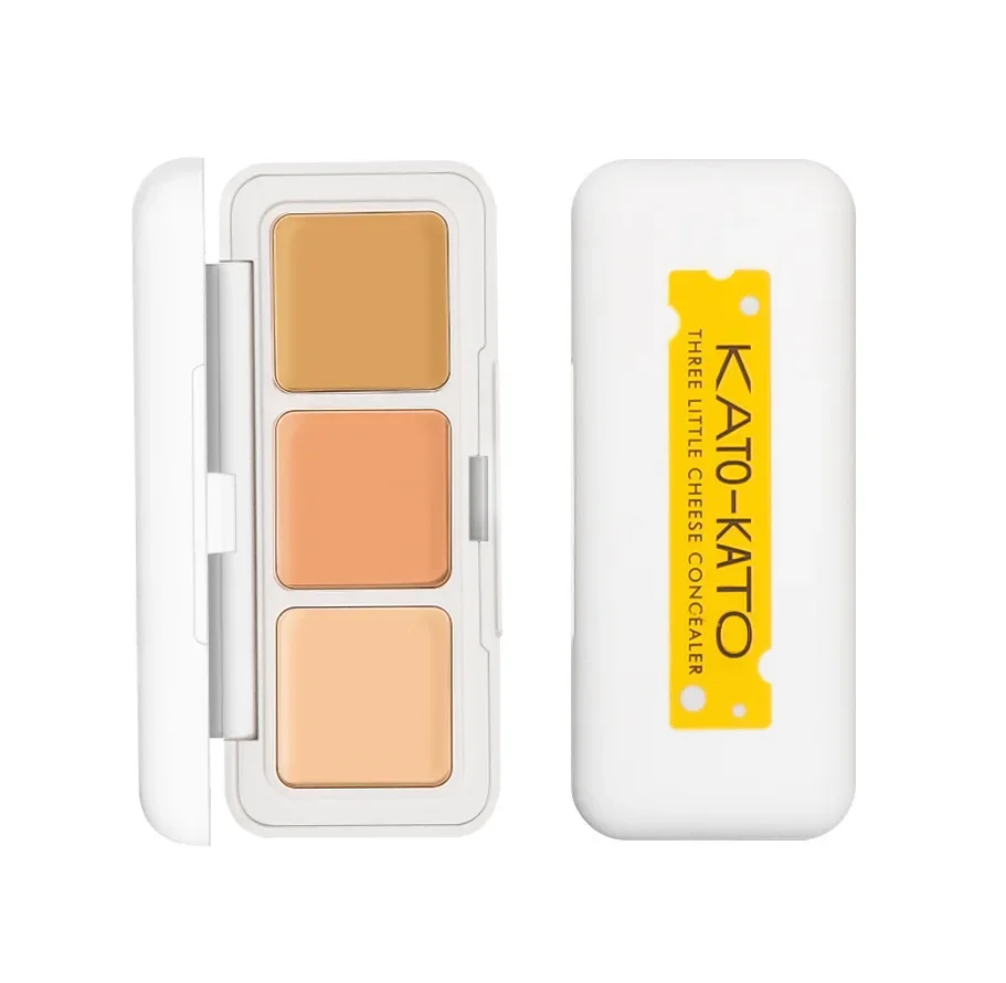 KATO concealer liquid foundation Waterproof sweat proof resistant concealer Black eye circles tear ducts non sticking powder