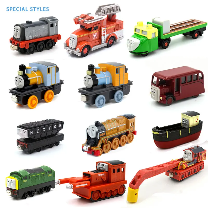 Литой металлический магнитный поезд Thomas and Friends шум Рокки Виктор Флинн