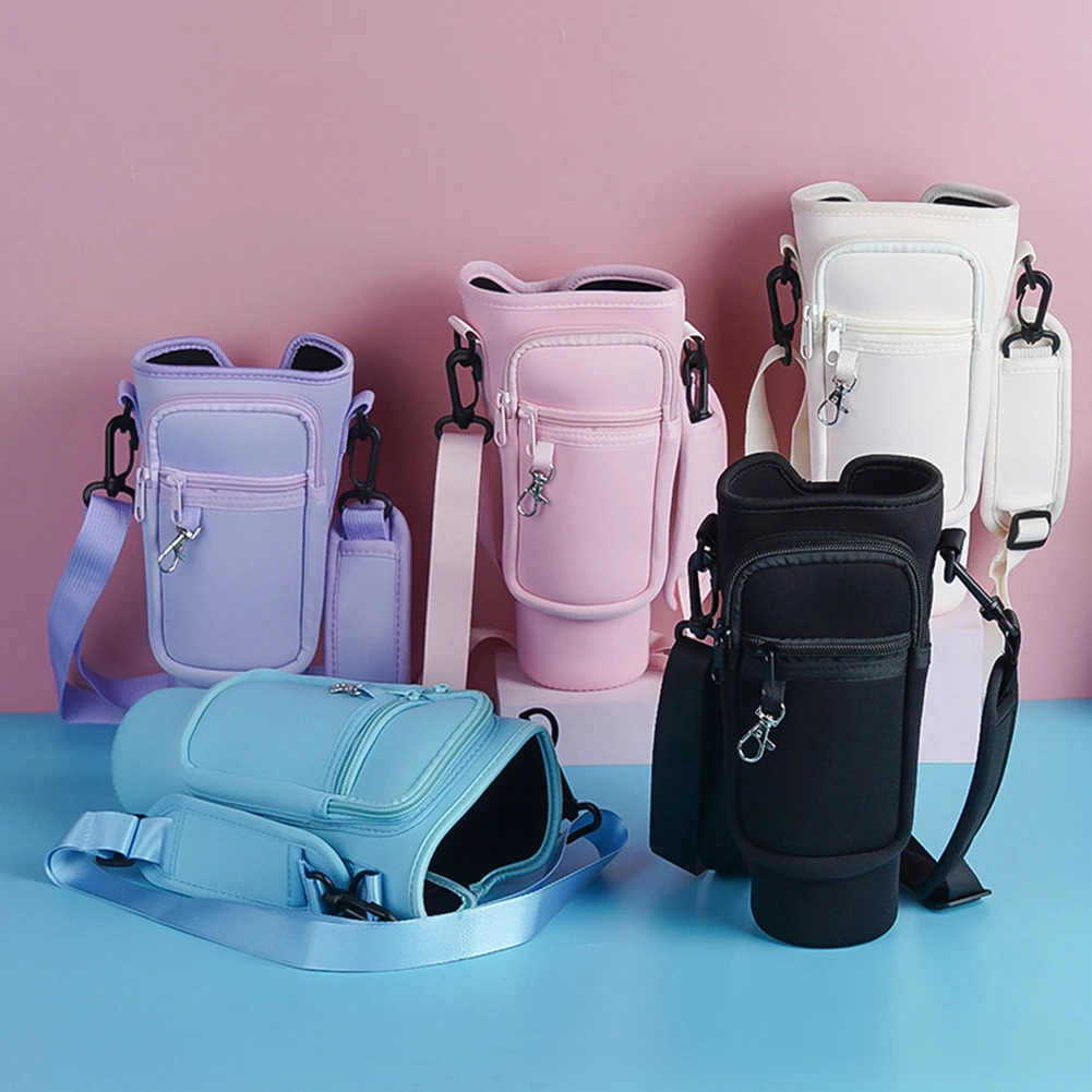 Neoprene Water Bottle with Carrier Bag 4