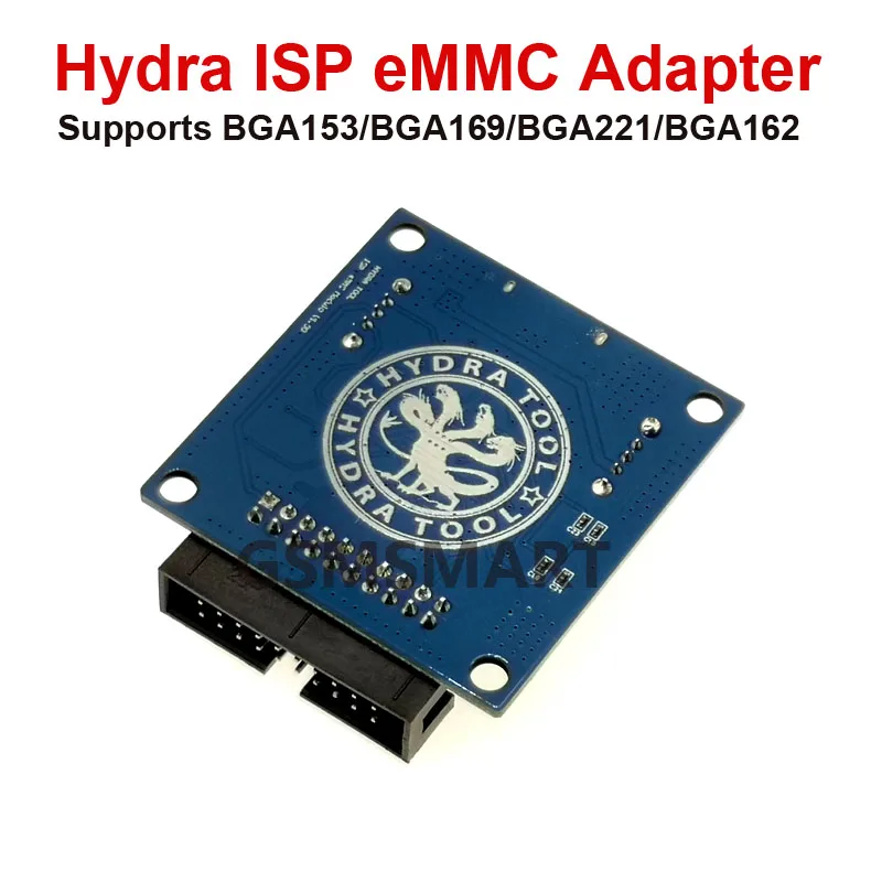 오리지널 Hydra ISP eMMC 어댑터 세트 도구, BGA153,BGA169,BGA221,BGA162 eMMC 브레이크 아웃 보드