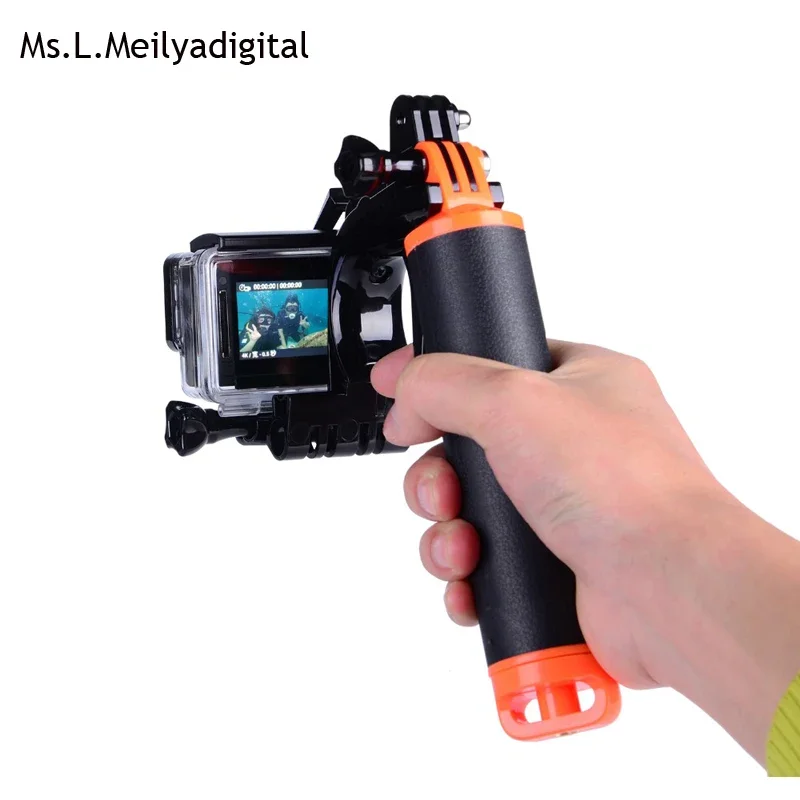 

Ms.L.Meilyadigital Bobber Monopod Floating Handle grip+Stabilizer+ tripod for gopro hd hero 5 /3 /3+/4 fit for gopro Hero 4 /3