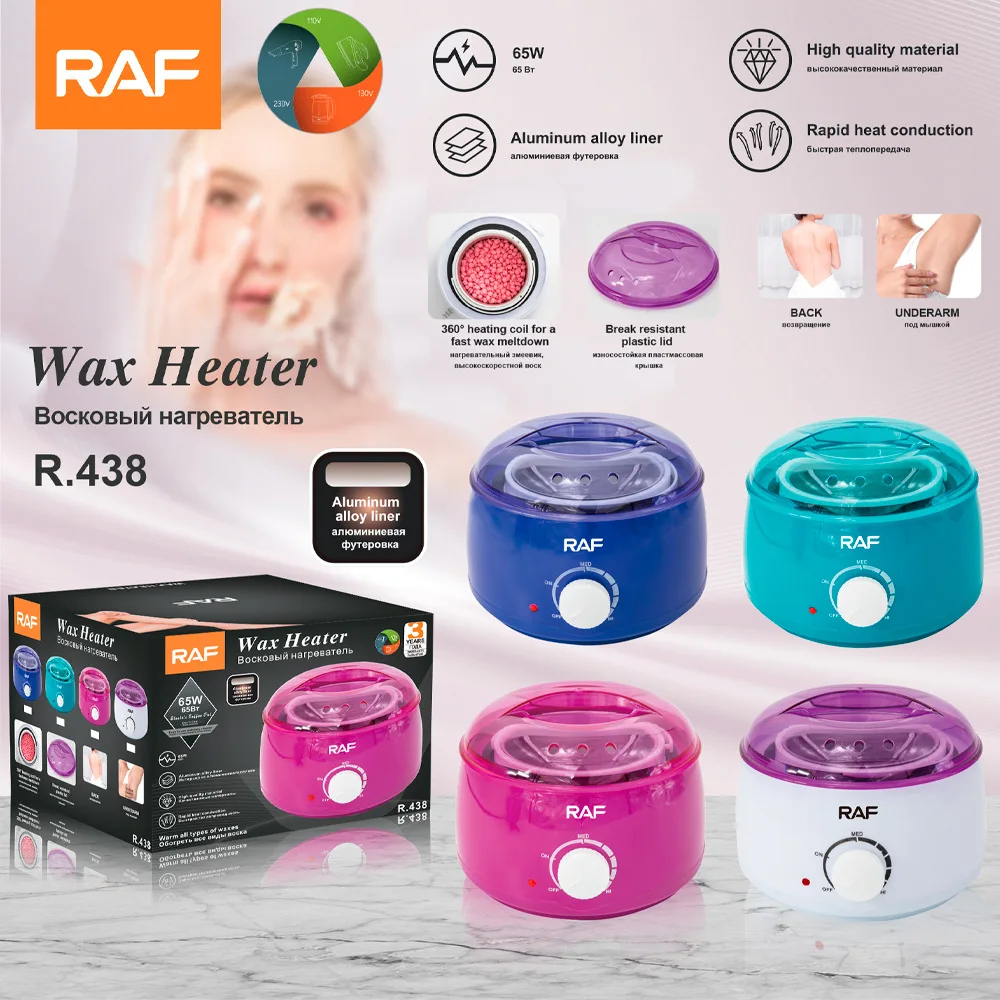 Raf Eu Plug Hair Removal Wax Melting Machine Hair Removal Wax Heater Therapy Machine Melting Device