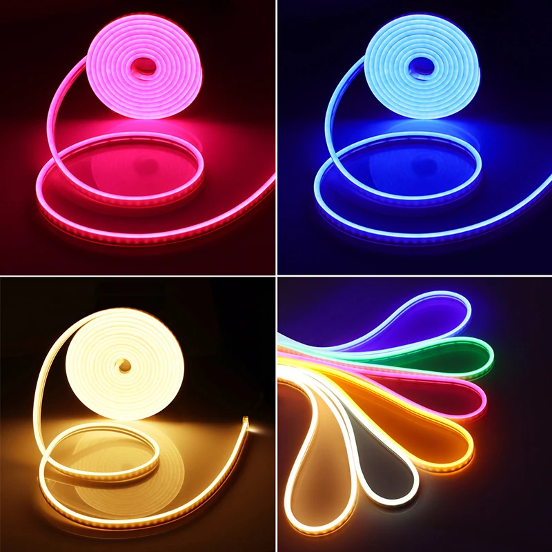 

Neon Led Light Strip 220V 120LED 2835 Tube Flexible Rope Lights Waterproof Holiday Home Decoration 1m 2m 3m 4m 5m