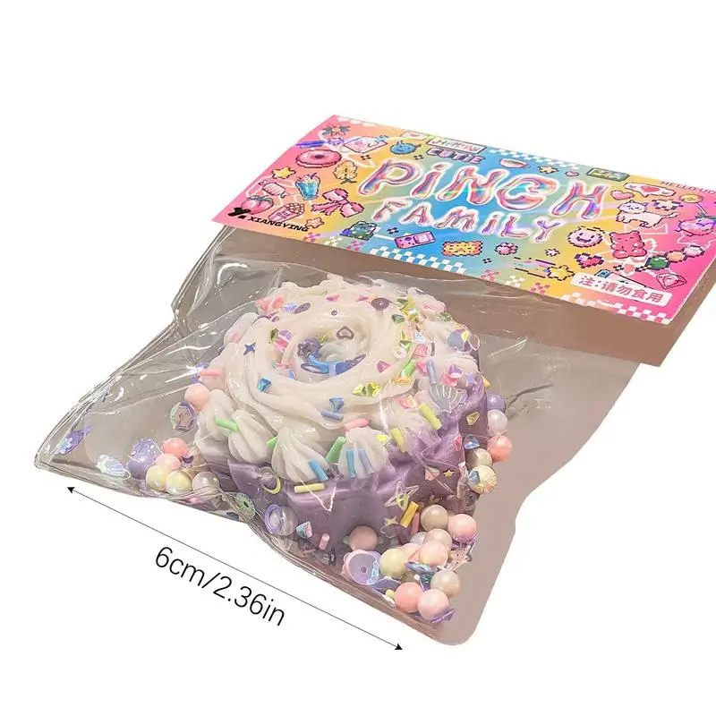 Cake Waffles Food Stress Relief Squeeze Party Kids Fidgeting Girl Baby Soft Super Shapeable Pinch Toy Party Favors Christmas fidget toys,anti stress toy,decompression toy,squishy toys,sensory toys,release pressure toy,stress relieving toy