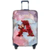 Stretch Fabric Luggage Cover Suitcase Protector Baggage Case for18-32 Inch Suitcase Case Red Rose Series Travel Organizer 5