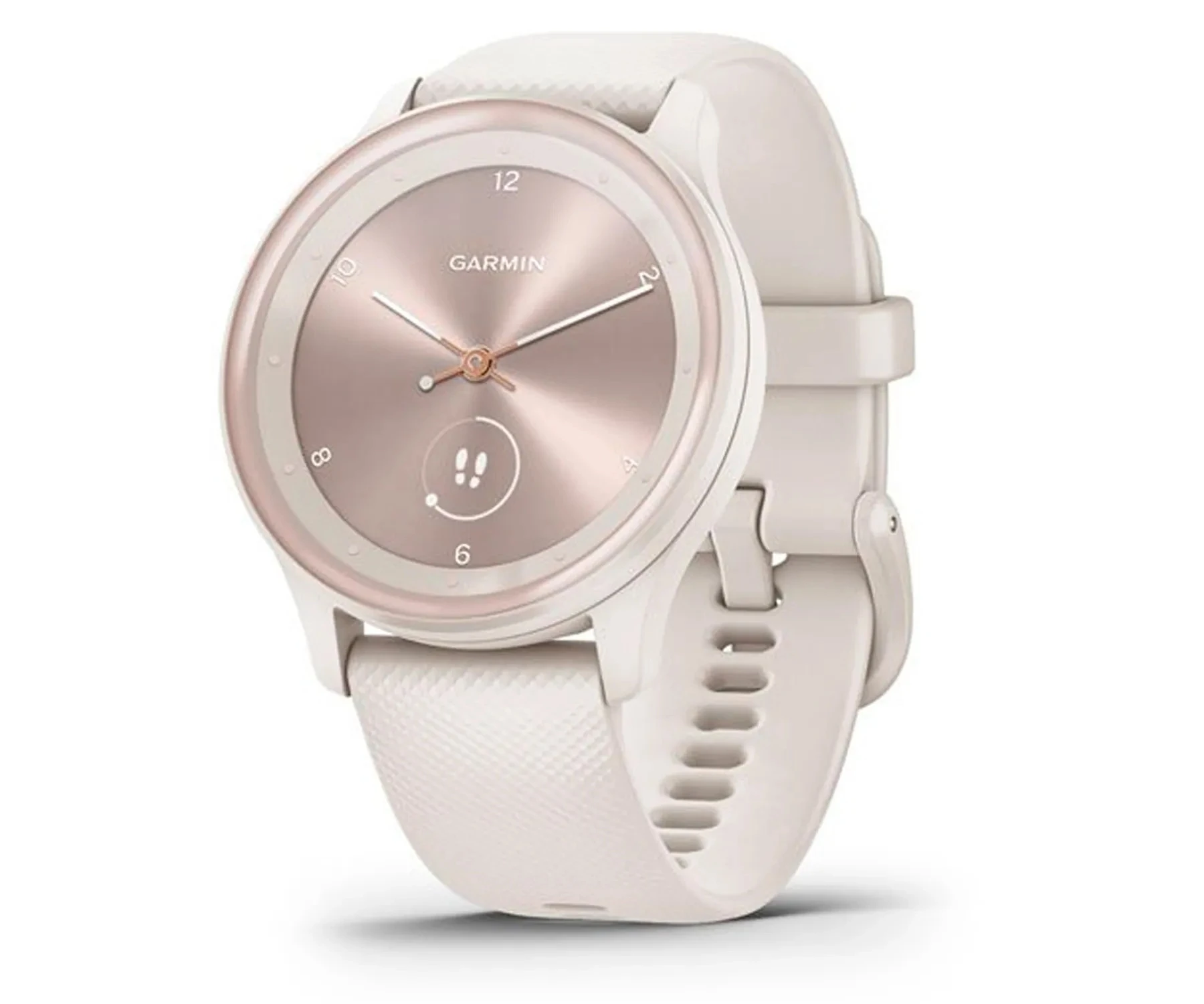 GARMIN Vivid Sport Smartwatch White (Light gold) 40mm OLED with silicone  strap White| | - AliExpress