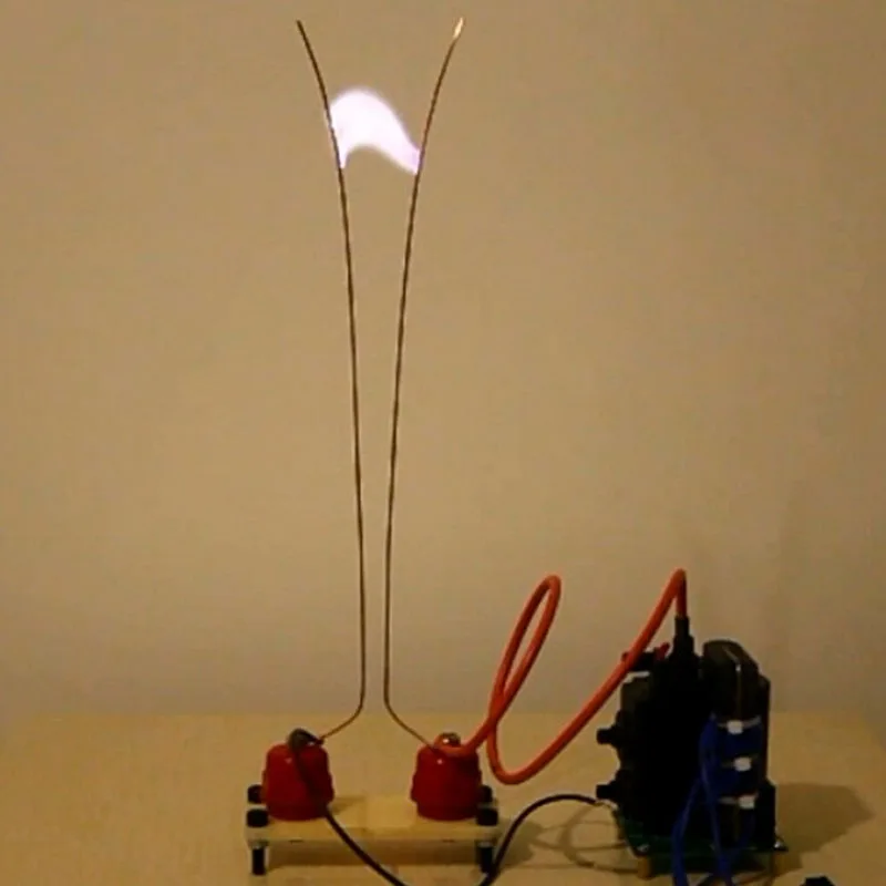 Jacob Ladder High voltage ignition arc Marx generator Experiment DIY