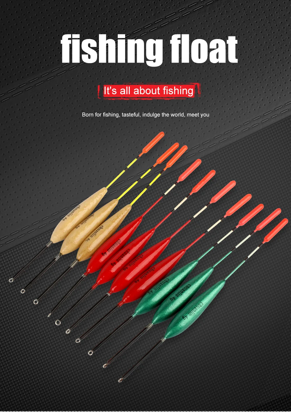 FTK 10 Stück/Packung Angelposen Größe 4g Barguzinsky-Fichtenposen Vertikale Boje Angelposen Bobber Angelzubehör Pesca – Detail 1