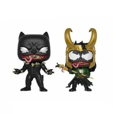 Funko Venomized Loki 368 # Venomized Black Panther 370 # Collezione Di Action Figure In Vinile Giocattoli Modello Per Regalo Di Compleanno Per Bambini