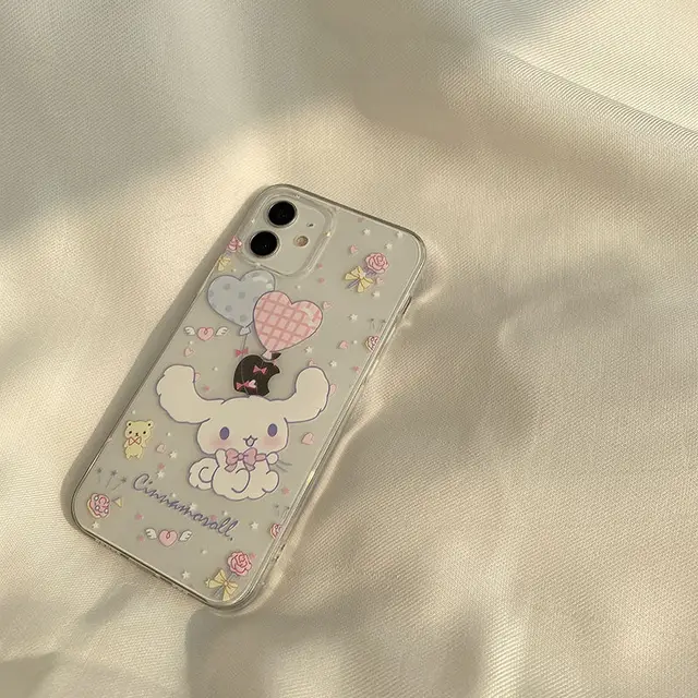 Cinnamoroll hello kitty Fundas de Silicone phone case For iPhone 14 13