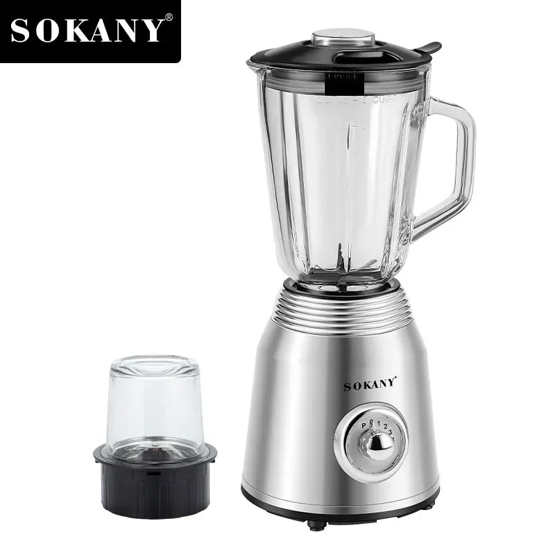 Houselin 800W Professional Blender and Food Processor Combo for Smoothies,  Shakes, with Coffee Bean Grinder Function - AliExpress